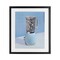Stupell Industries Blue Retro Disco Blender Framed Print Under Glass, design by LISH Creative